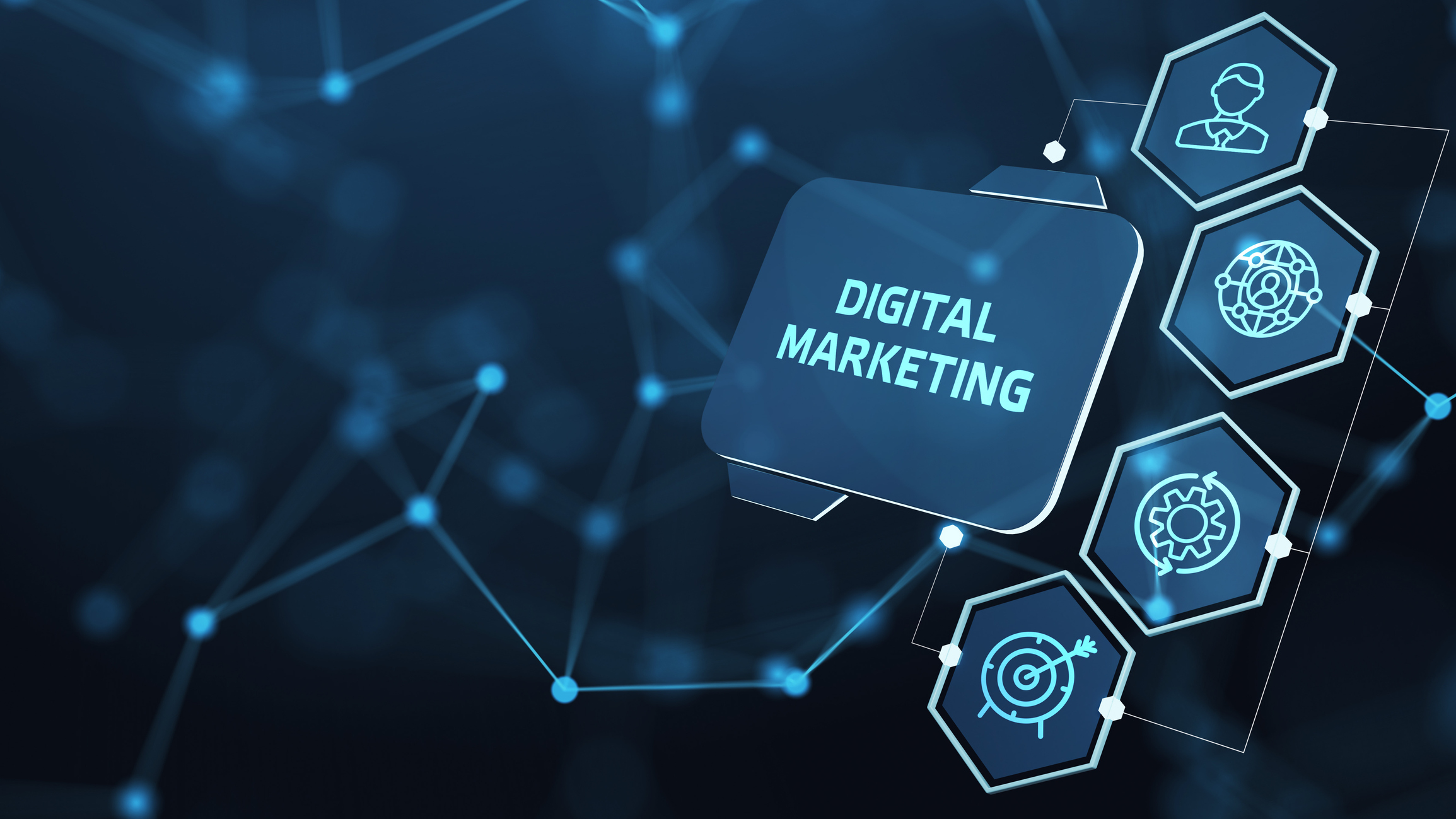 Marketing strategies including customer SMS notifications, websites, and sales applications.